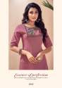 Antra 100% Cotton Slub With Embroidery Kurti