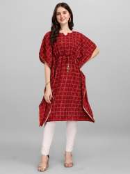 SC KFT 04 Maroon Kaftan
