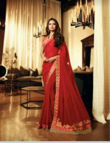Designer saree at wholesale by Vishal Sarees