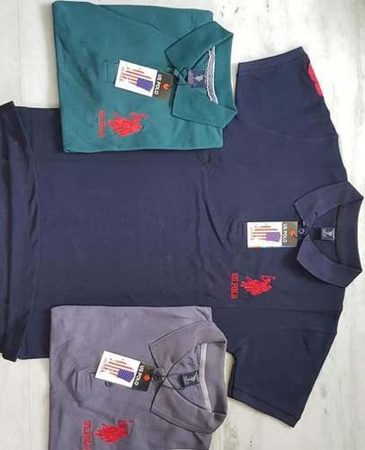 Men Us Polo Casual T Shirt by MS JEANZ