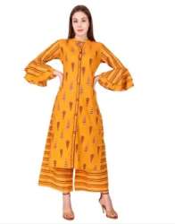 Cotton Palazzo Kurti by Trendyrabbit