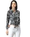 Printed Crepe Top for Ladies