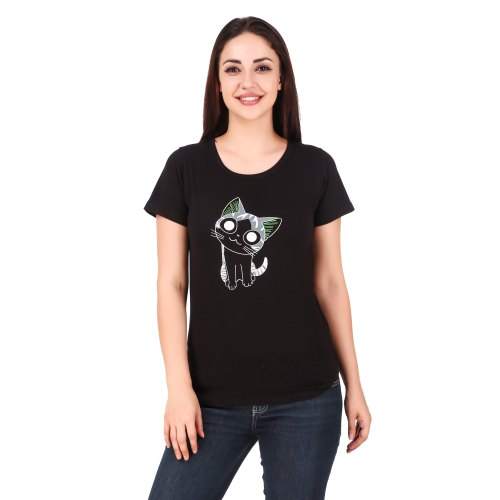 Trendyrabbit  Printed T Shirt for Ladies by Trendy Rabbit