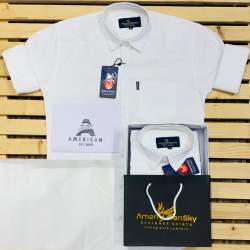 American Sky Plain Shirt for Men