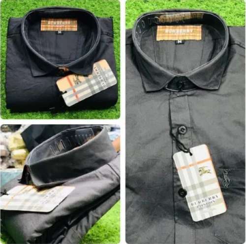 Burberry Cotton Plain Shirt by American Sky