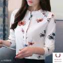 Butterfly Twill Cotton Ladies Shirt 