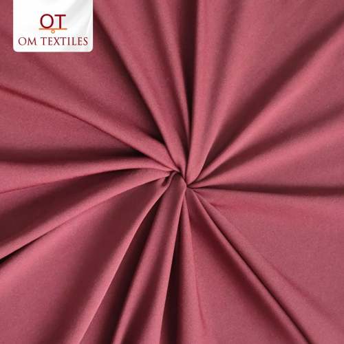 Polyster lycra 4 way by Om Textiles