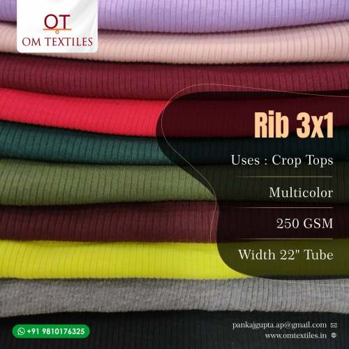 Rib 3x1 by Om Textiles