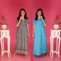 ButterFly Design Black&SkyBlue-(Pack Of 2)