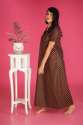 Rudraksha Design Nighty- (Brown) thumb 2