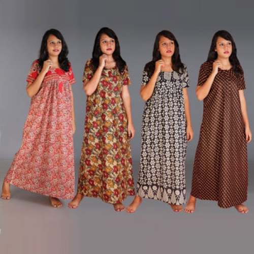 women printed with 4 design and color-pack of 4