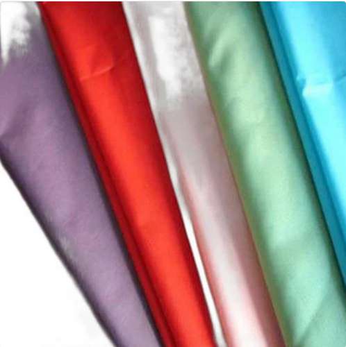 multi color Plain Polyester Fabric by Klm Fabrics