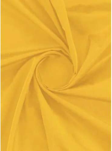 Yellow color	Casual Wear Polyester Dupioni Fabric by Klm Fabrics