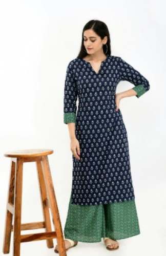 Latest collection of Kurti Pant Set by Pranjana Textile