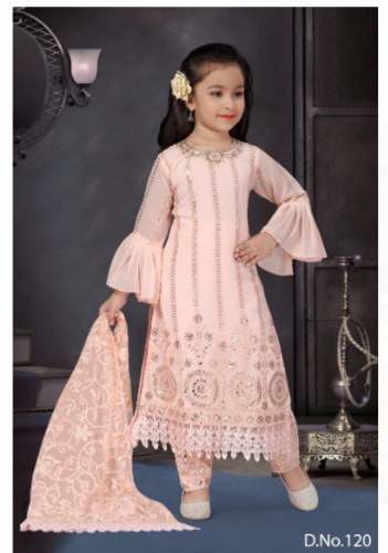 Kids Party Wear Salwar suit  by Jinny Doll