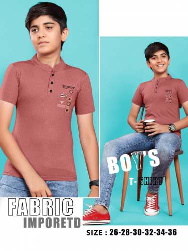 Boys  Fancy China Tongo  T shirt  by rudrika creation