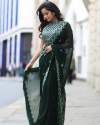 CELEBRITY STYLE SEQUINS SAREE thumb 1