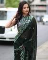 CELEBRITY STYLE SEQUINS SAREE thumb 2