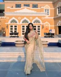 Exclusive designer sequins sarees