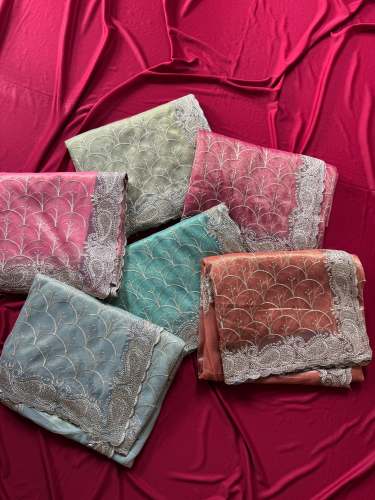 Exclusive Zari Tissue saree 