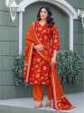 Fully Stichted Cotton  Kurti Pant Dupatta thumb 11