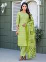 Fully Stichted Cotton  Kurti Pant Dupatta thumb 3