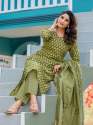 Fully Stichted Cotton  Kurti Pant Dupatta thumb 7