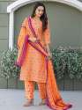 Fully Stichted Cotton  Kurti Pant Dupatta thumb 9