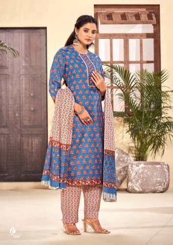 GUL KARI Graceful Ready Made Kurti,Pent with Dupatta