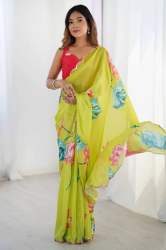 HEAVY GEORGETTE SILK SAREE 002