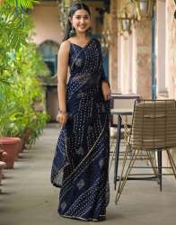 HEAVY GEORGETTE SILK SAREE