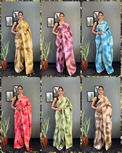 KHADI LINNEN SAREE