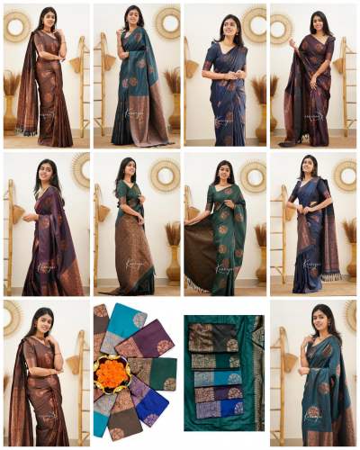 Lichi silk sarees