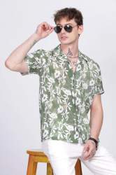  Lycra Fabric Fancy Print Shirt