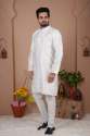  MALAI SILK WITH HEAVY EMBROIDERY SEQUENCE WORK KURTA thumb 4