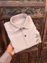 MEN'S EXCLUSIVE LINEN FABRIC EMBRODARY WORK FULL SLEEVE SHIRT thumb 3