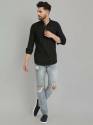 mens-plain-short-sleeve-cotton-short-kurta