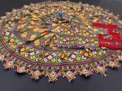 Mirror Work Navratri Lehenga Collection