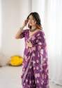 Mohapar Linen Saree  thumb 1