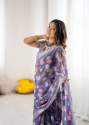 Mohapar Linen Saree  thumb 2