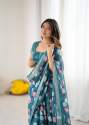 Mohapar Linen Saree  thumb 3