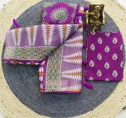 Original Linen With Silver Jari Patta saree 989