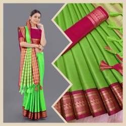PALLAVI Pure Mercerised cotton silk saree