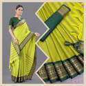 PALLAVI Pure Mercerised cotton silk saree thumb 3