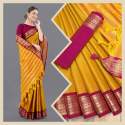 PALLAVI Pure Mercerised cotton silk saree thumb 7
