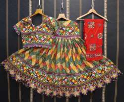  Pure Cotton WITH Bandhni Print Ghagara choli