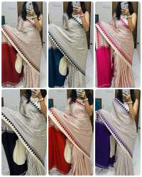 Pure Gajji Soft Silk saree 1010