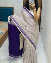 Pure Gajji Soft Silk saree 1010 thumb 3
