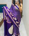 Pure Gajji Soft Silk saree thumb 2