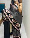 Pure Gajji Soft Silk saree thumb 4
